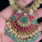 Kundan Pendant Kasula Necklace | Indian Traditional Jewlery In USA