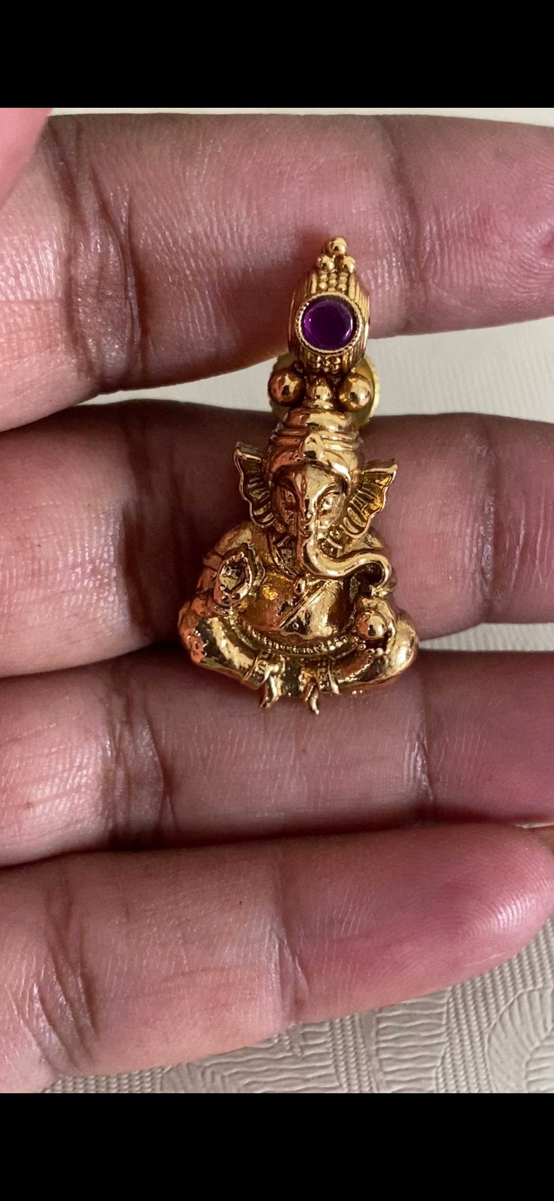 Antique Ganesh Temple Necklace Set | Traditional Jewelry In USA