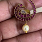 AD kemp Peacock Necklace Set | Latest Indian Jewelry In USA