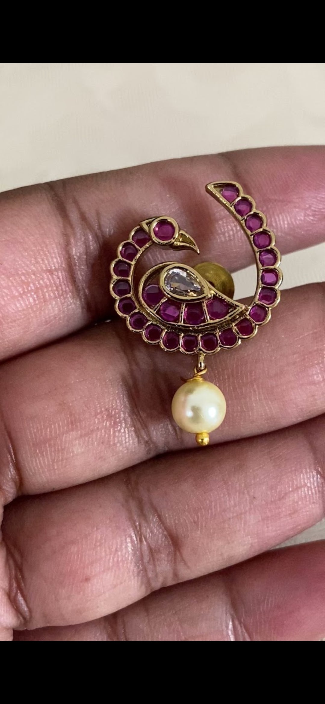AD kemp Peacock Necklace Set | Latest Indian Jewelry In USA