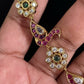 AD kemp Peacock Necklace Set | Latest Indian Jewelry In USA