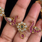 AD kemp Peacock Necklace Set | Latest Indian Jewelry In USA