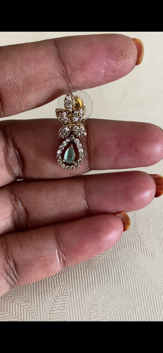 AD Emerald Necklace Set | Latest Indian Jewelry In USA