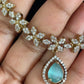 AD Emerald Necklace Set | Latest Indian Jewelry In USA