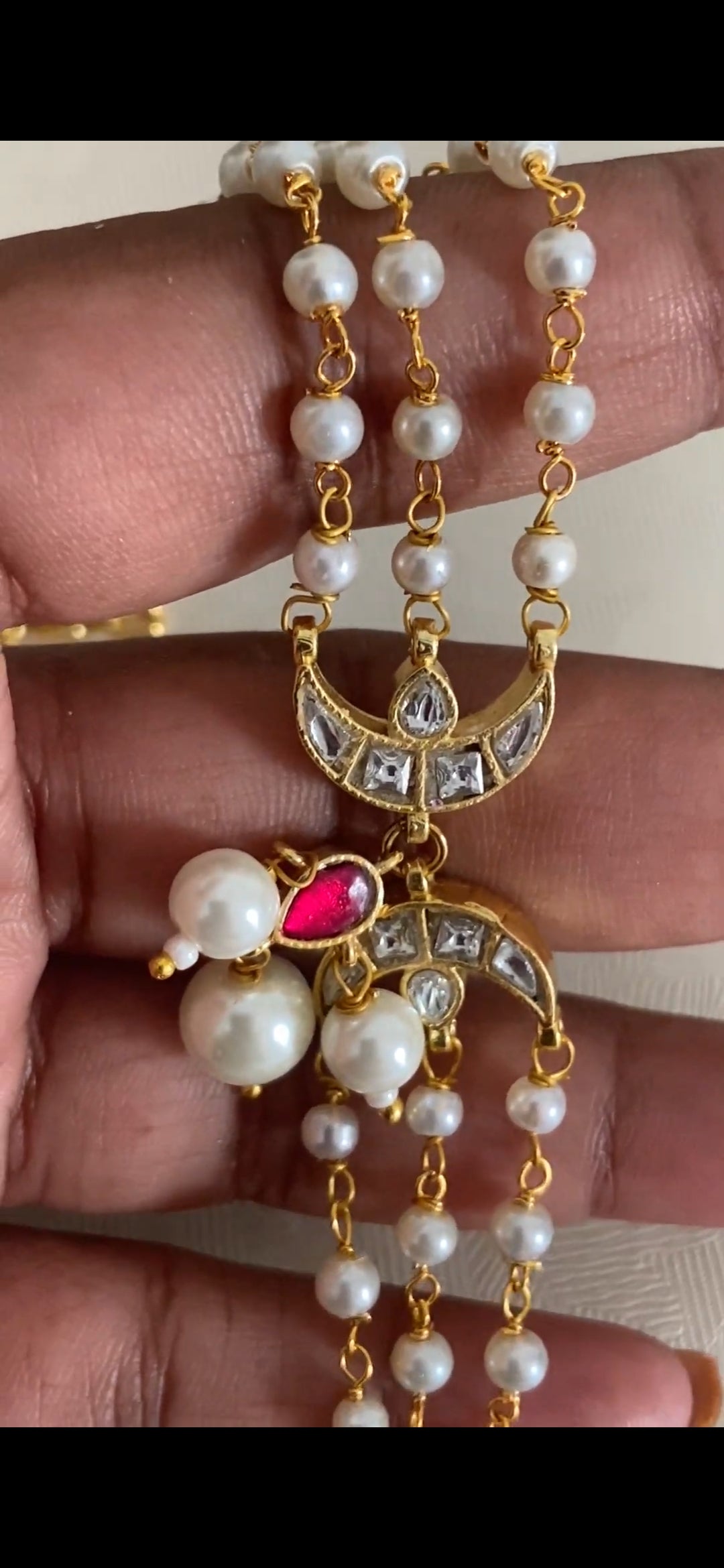 Jadau Kundan Pearl Choker | Indian jewellery