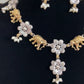 Statement dual tone Necklace Set | Latest Indian Jewelry In USA