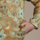 Boys Mustard Yellow Floral Patterned Kurta Set | Traditional Indian Dress