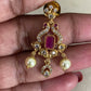 AD Necklace with Earrings | South Indian Jewelry In USA