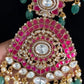 Premium Moissanites Kundan Necklace Set | Indian Bridal Necklace
