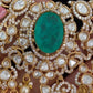 AD Polki Kundan Bridal Necklace Set | Indian Jewelry In USA