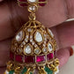 Kundan Bridal Necklace  With Jumkis | Latest Jewelry in USA
