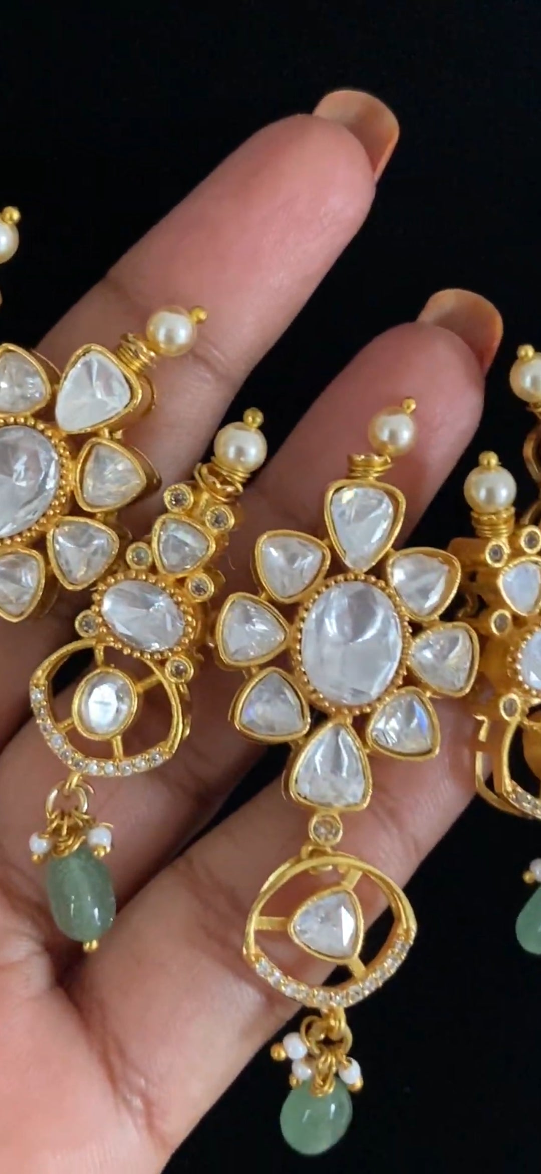 Kundan Bridal Necklace  With Earrings | Latest Jewelry in USA