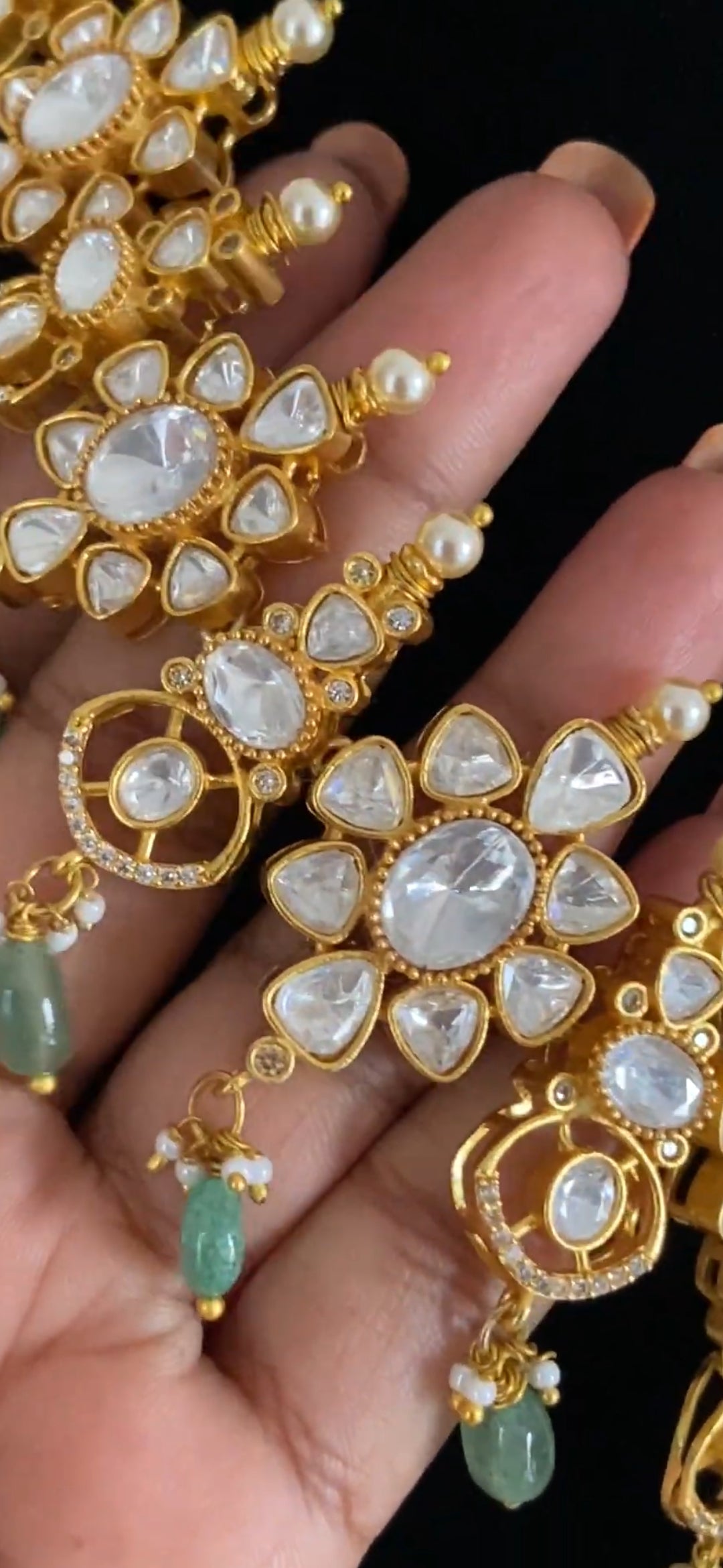 Kundan Bridal Necklace  With Earrings | Latest Jewelry in USA