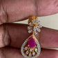AD Ruby Necklace Set | Latest Indian Jewelry In USA