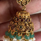 Antique Temple Lakshmi Necklace Set | Traditional South Indian Jewelry