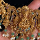 Antique Temple Lakshmi Necklace Set | Traditional South Indian Jewelry