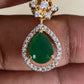 AD Emerald Necklace Set | Latest Indian Jewelry In USA