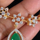 AD Emerald Necklace Set | Latest Indian Jewelry In USA