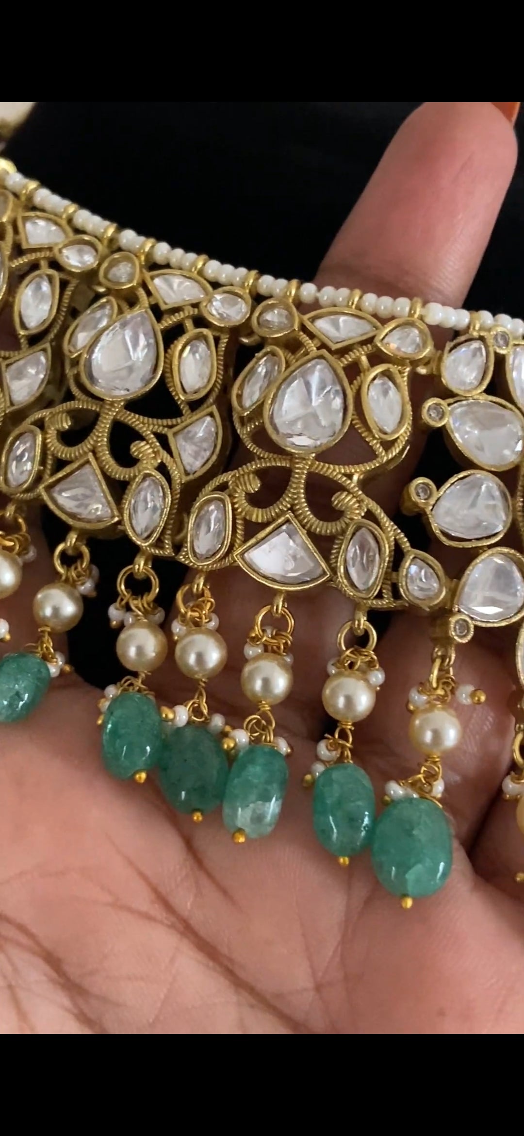 Polki Kundan Choker Set | Latest Indian Jewelry In USA