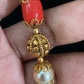 Coral & Pearl Nakshi Necklace  | Latest Indian jewelry