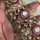 Moissanite & Jadau Fusion Choker With Earrings | Indian Jewelry In USA