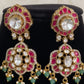 Jadau Fusion Earrings |  Latest Indian Jewelry