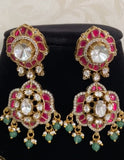 Jadau Fusion Earrings |  Latest Indian Jewelry