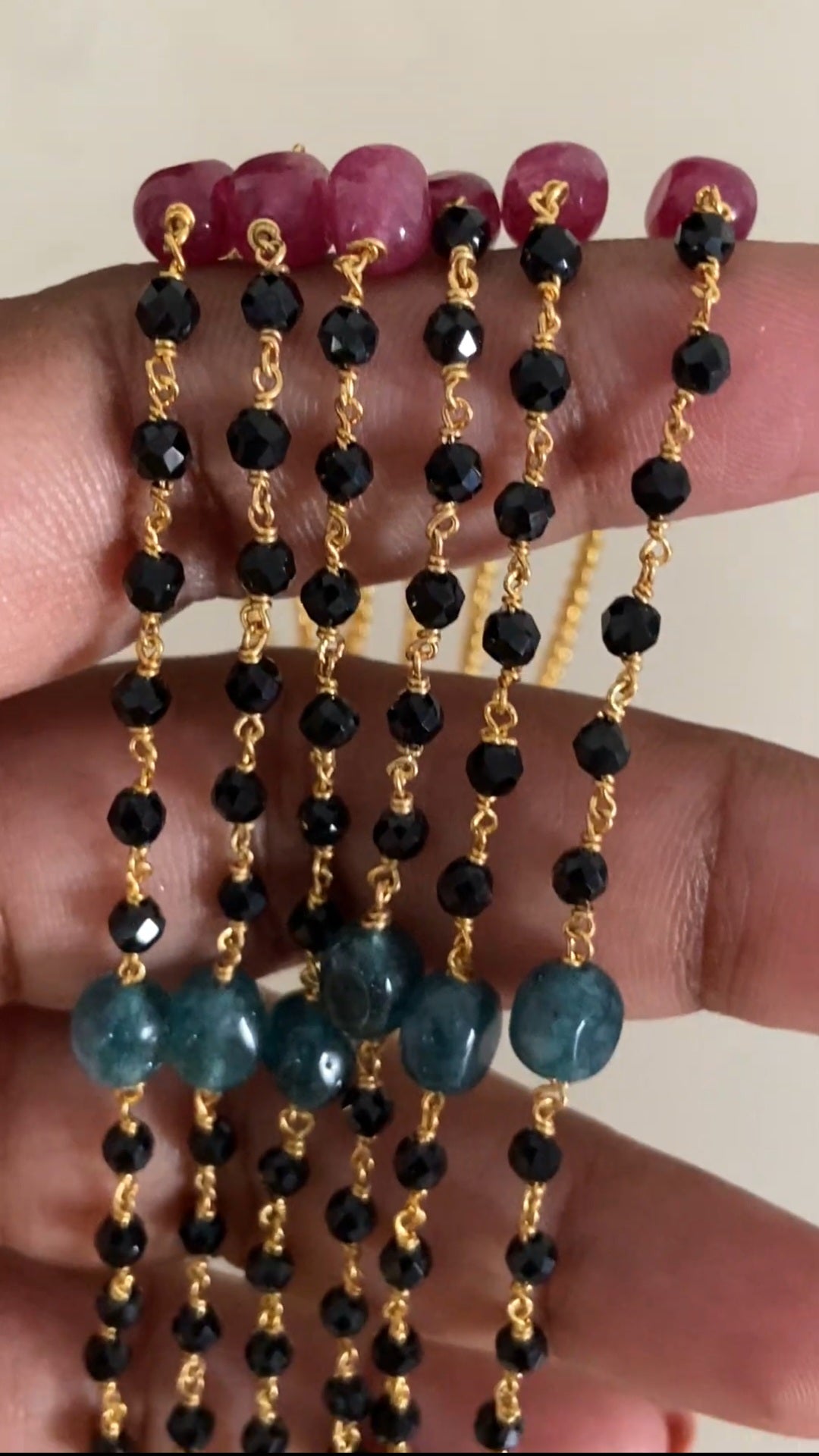 Antique Black Beads | Traditional Mangalasutra  | Gift Ideas