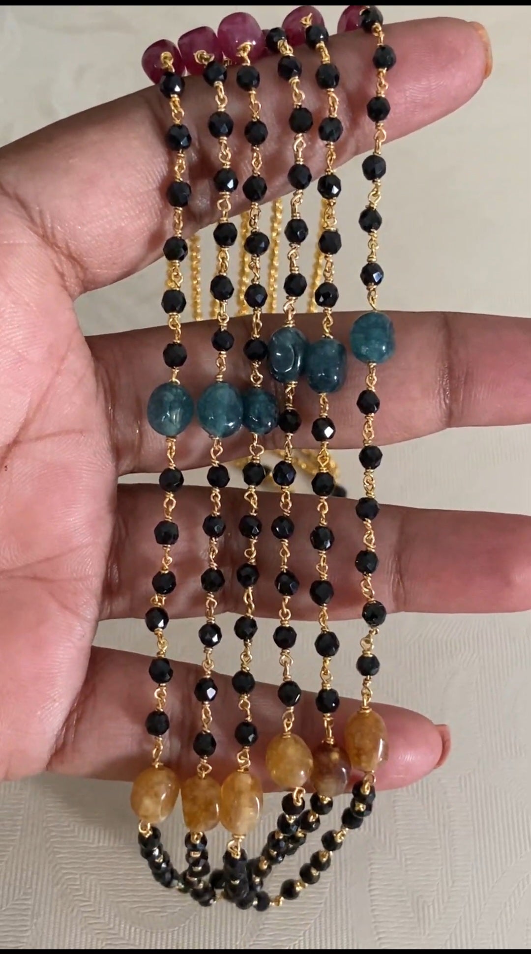 Antique Black Beads | Traditional Mangalasutra  | Gift Ideas