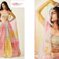 Multicolor Dori Embroidered Georgette Mehendi Lehenga | Party Wear Lehanga