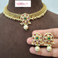 Antique Kundan Necklace with Earrings | Indian Necklace