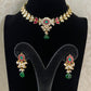 Jadau Kundan Choker With Earrings | Indian traditional jewelry