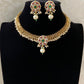 Antique Kundan Necklace with Earrings | Indian Necklace