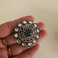 Kundan Victorian finger ring | Adjustable finger ring