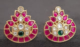 Jadau Kundan premium Stud Earrings | Indian Earrings In USA