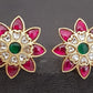 Antique Jadau Kundan Stud Earrings | Indian Earrings In USA