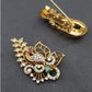 Antiqute CZ Saree Pin | Indian Saree Pin | Brooch | Gift ideas