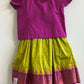 Brocade Baby Lehanga | Traditional Langa Blouse