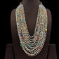 Pearl & Navratttan Beads Multi Layer Necklace | Indian Necklace In USA