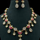Natural stones Fusion Necklace | Indian Necklace