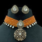 AD Victorian Polki Beads Choker | Exclusive Necklace