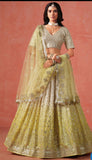 Elegance Georgette Sequence Embroidery Lehenga | Party Wear Lehenga