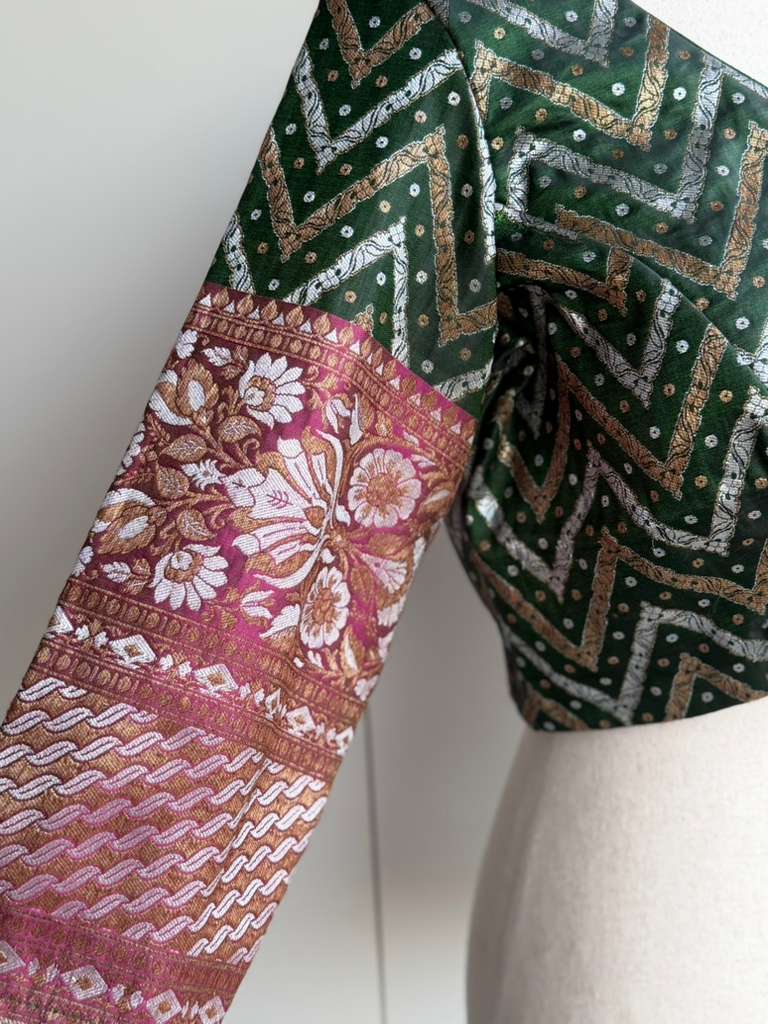 Banaras Brocade Blouse | Saree Readymade Blouses in USA