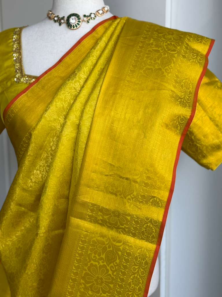 Traditional Kanjivaram Pattu Saree | Silk mark certified saree | Indian Sarees in USA