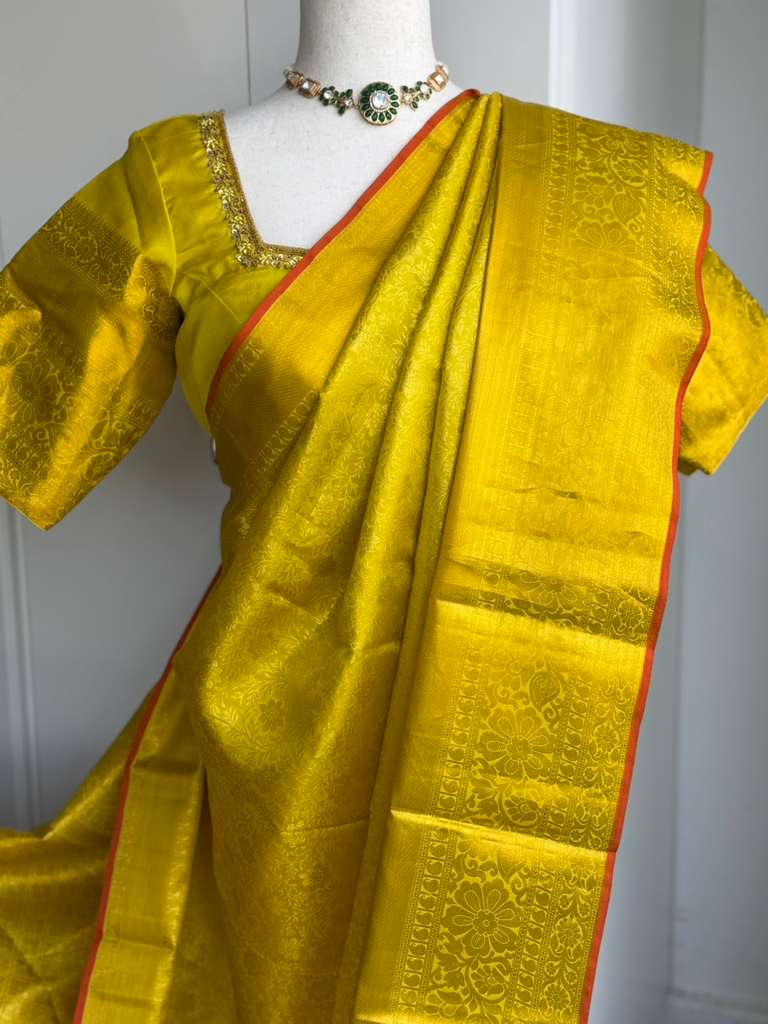 Traditional Kanjivaram Pattu Saree | Silk mark certified saree | Indian Sarees in USA