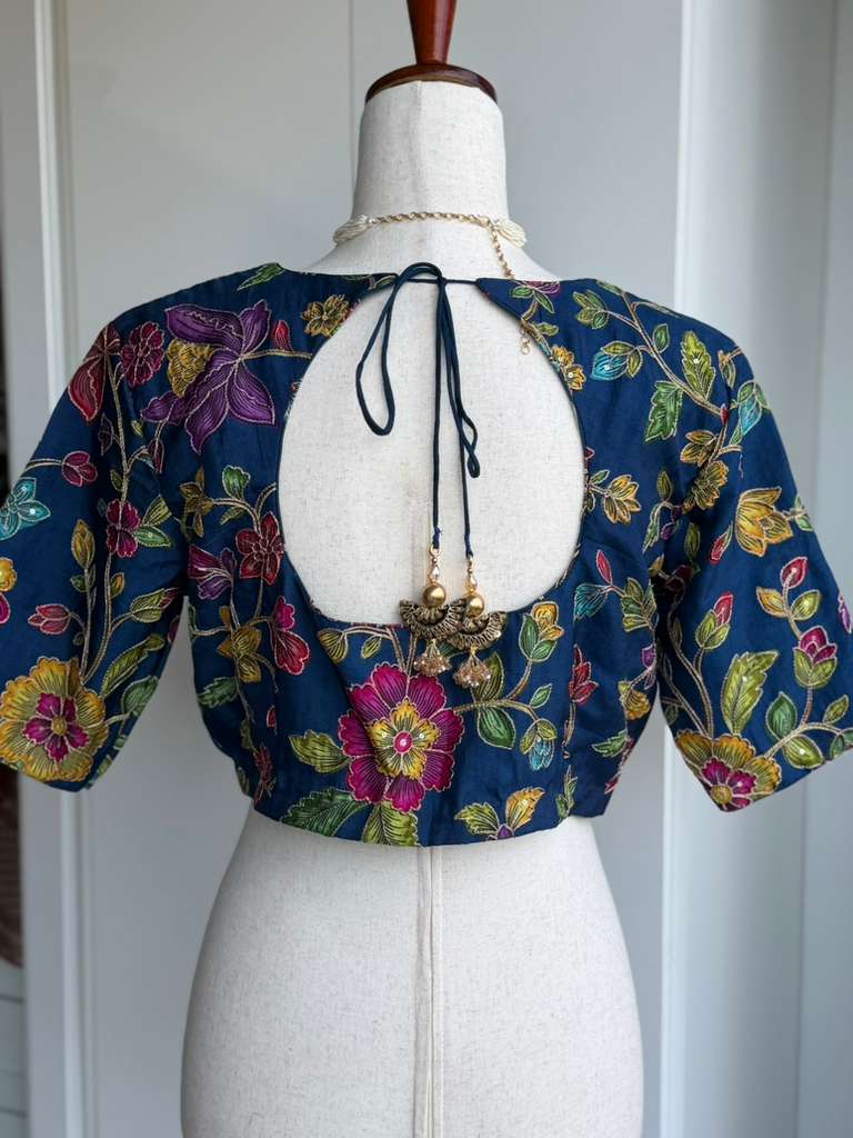 Kalamkari Embroidery Blouse | Custom Blouse