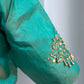 Raw Silk Tissue Embroidery Blouse | Readymade Blouses in USA