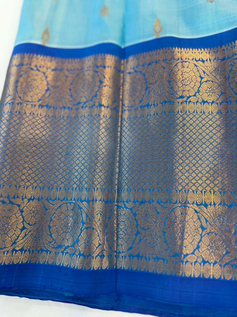 Big Border Pure Handloom Gadwal Pattu Saree | Indian Traditional Saree | Handloom Saree