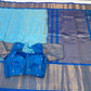 Big Border Pure Handloom Gadwal Pattu Saree | Indian Traditional Saree | Handloom Saree