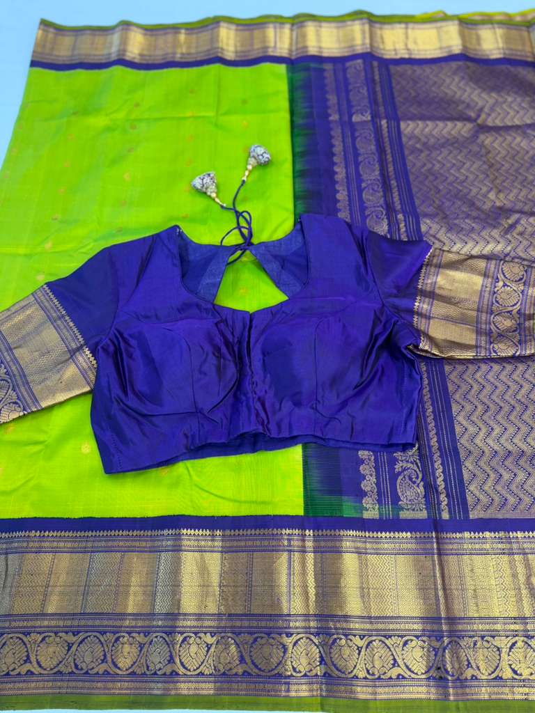 Pure Handloom Gadwal Pattu Saree | Indian Traditional Saree | Handloom Saree